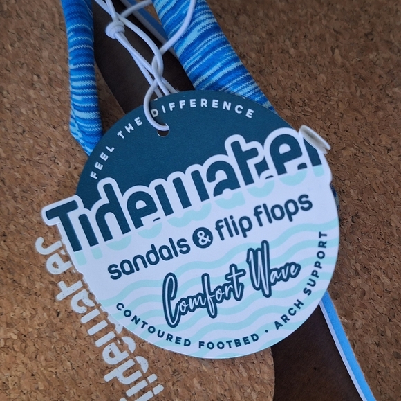 Tidewater Blue Women's Driftwood Flip Flop Sandals Size 10 NWT - Picture 6 of 7